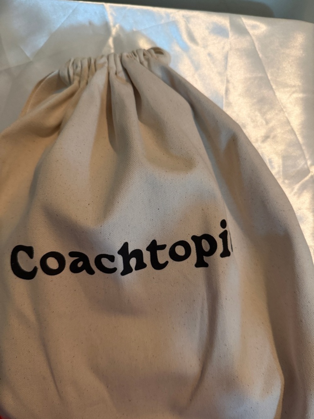 COACHTOPIA CHALK COLORED BAG NWT - Picture 8 of 10